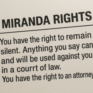 History & Legal Basis of the Miranda Rights